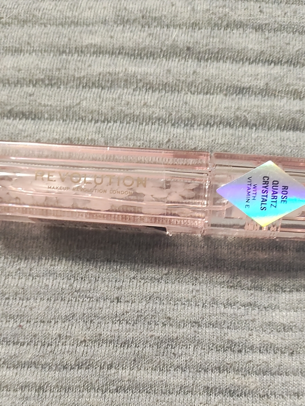 Makeup Revolution Rose Quartz Crystal Lip Gloss  With Vitamin E